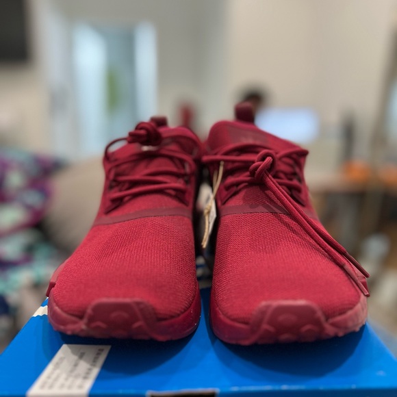 W7 Adidas NMD R1 Legacy Burgundy - Picture 6 of 9